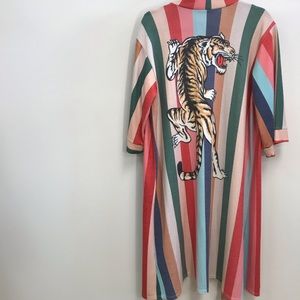 Striped Tiger Cardigan